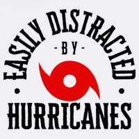 Easily Distracted By Hurricanes Hurricane Season Fun Weather Apron