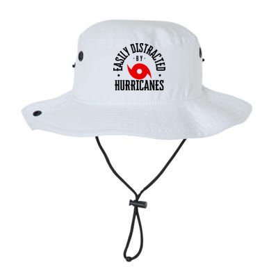 Easily Distracted By Hurricanes Hurricane Season Fun Weather Bucket Hat