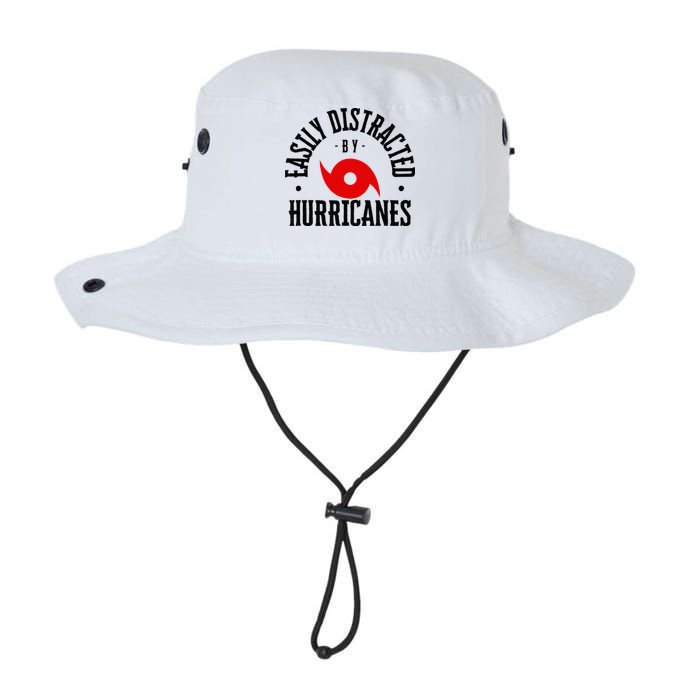 Easily Distracted By Hurricanes Hurricane Season Fun Weather Bucket Hat