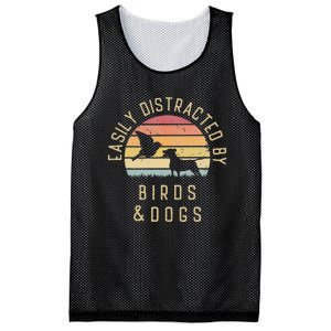 Easily Distracted By Birds And Dogs I Like Heart Bird Dog Mesh Reversible Basketball Jersey Tank