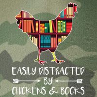 Easily Distracted By Chickens And Books Chicken Book Lover Legacy Tie Dye Trucker Hat