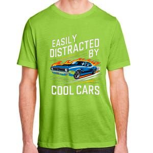 Easily Distracted By Slot Car Racing Rc Car Mini Car Slotcar Adult ChromaSoft Performance T-Shirt