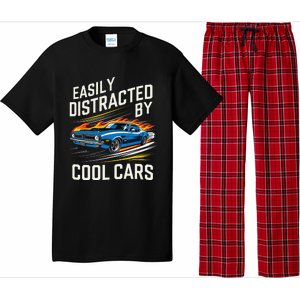 Easily Distracted By Slot Car Racing Rc Car Mini Car Slotcar Pajama Set