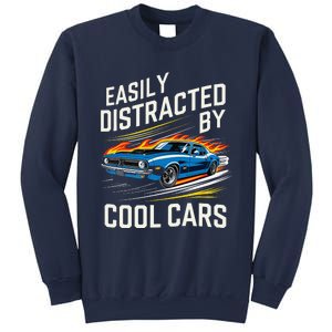 Easily Distracted By Slot Car Racing Rc Car Mini Car Slotcar Sweatshirt