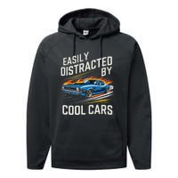 Easily Distracted By Slot Car Racing Rc Car Mini Car Slotcar Performance Fleece Hoodie