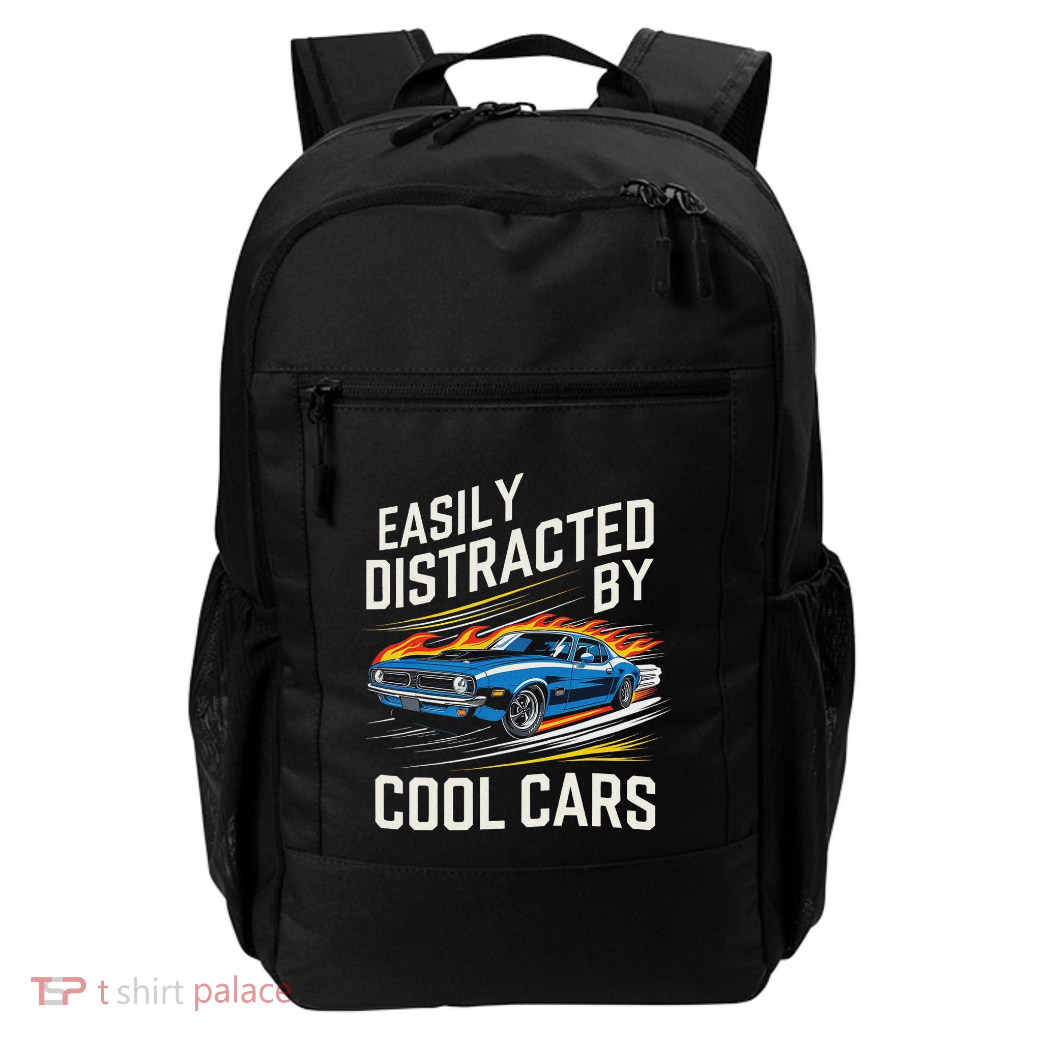 Easily Distracted By Slot Car Racing Rc Car Mini Car Slotcar Daily Commute Backpack