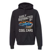 Easily Distracted By Slot Car Racing Rc Car Mini Car Slotcar Premium Hoodie