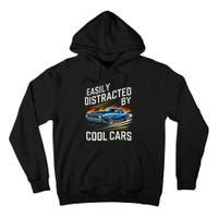 Easily Distracted By Slot Car Racing Rc Car Mini Car Slotcar Tall Hoodie