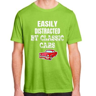 Easily Distracted By Classic Cars Adult ChromaSoft Performance T-Shirt