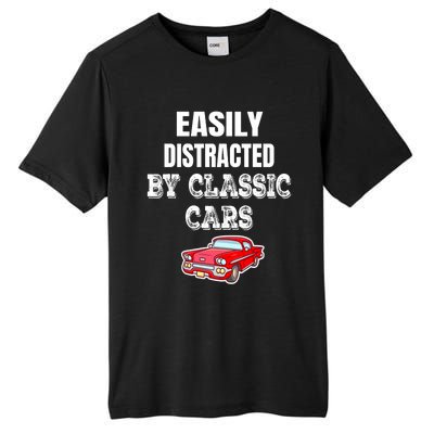 Easily Distracted By Classic Cars Tall Fusion ChromaSoft Performance T-Shirt