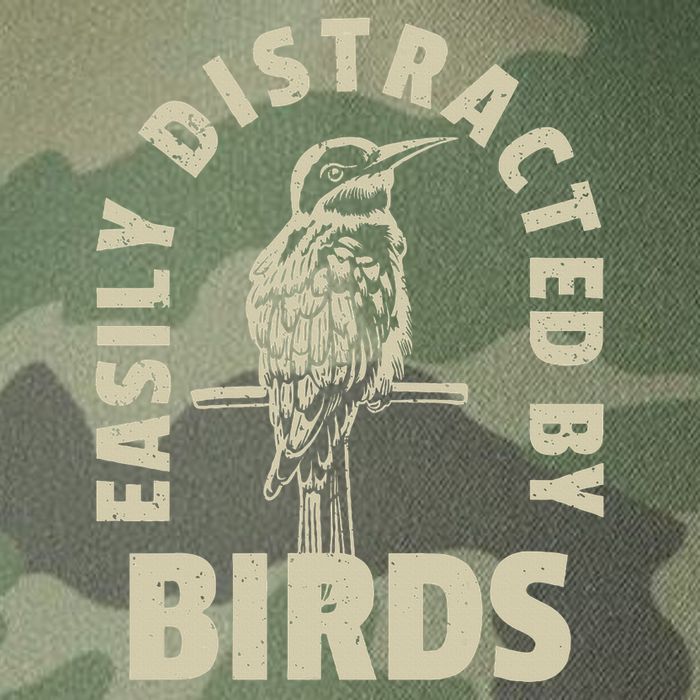 Easily Distracted By Birds Legacy Tie Dye Trucker Hat