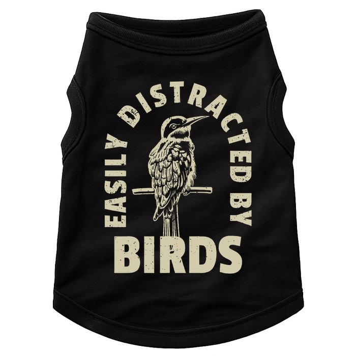 Easily Distracted By Birds Doggie Tank