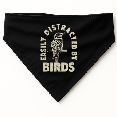 Easily Distracted By Birds USA-Made Doggie Bandana