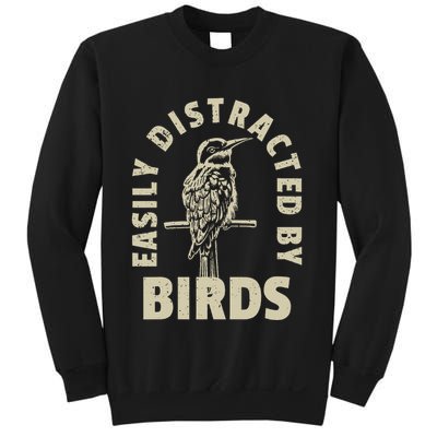 Easily Distracted By Birds Sweatshirt