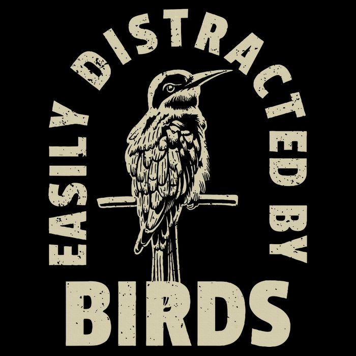 Easily Distracted By Birds Sweatshirt
