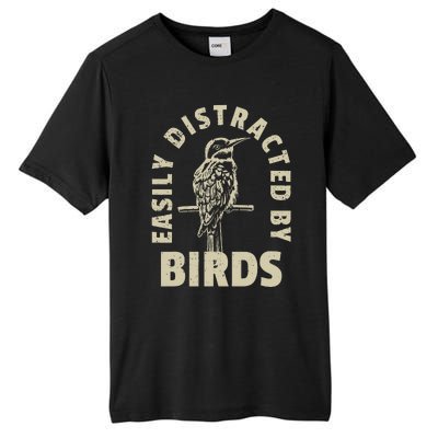 Easily Distracted By Birds Tall Fusion ChromaSoft Performance T-Shirt