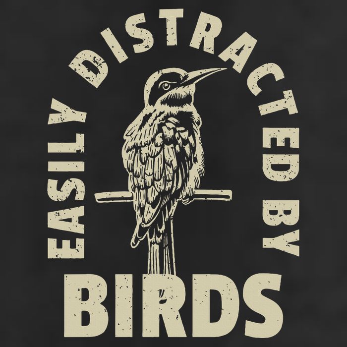 Easily Distracted By Birds Beanie
