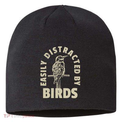 Easily Distracted By Birds Sustainable Beanie