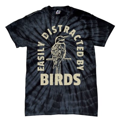 Easily Distracted By Birds Tie-Dye T-Shirt