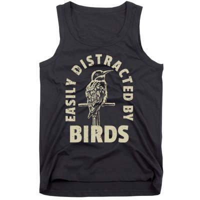 Easily Distracted By Birds Tank Top