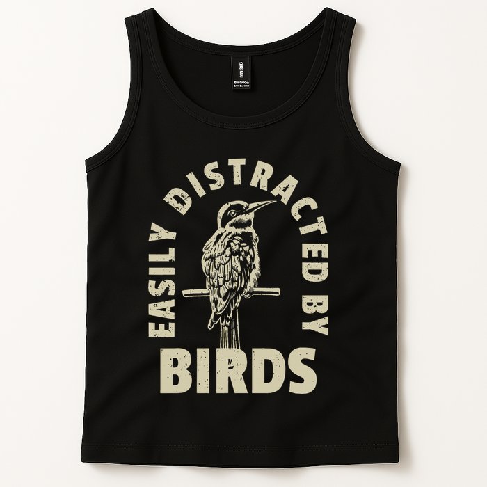 Easily Distracted By Birds Tank Top