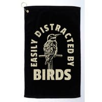 Easily Distracted By Birds Golf Towel
