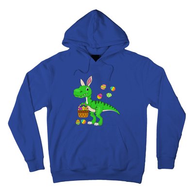 Easter Dinosaur Bunny Ears Easter Basket Stuffers Hoodie