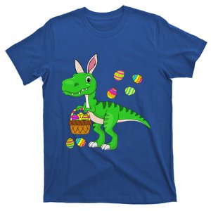 Easter Dinosaur Bunny Ears Easter Basket Stuffers T-Shirt