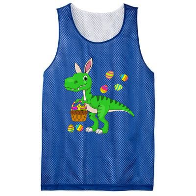 Easter Dinosaur Bunny Ears Easter Basket Stuffers Mesh Reversible Basketball Jersey Tank