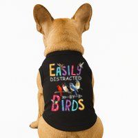 Easily Distracted By Birds Funny Bird Doggie Tank