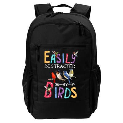 Easily Distracted By Birds Funny Bird Backpack