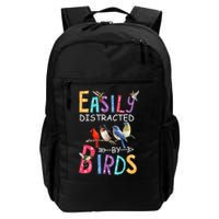 Easily Distracted By Birds Funny Bird Backpack