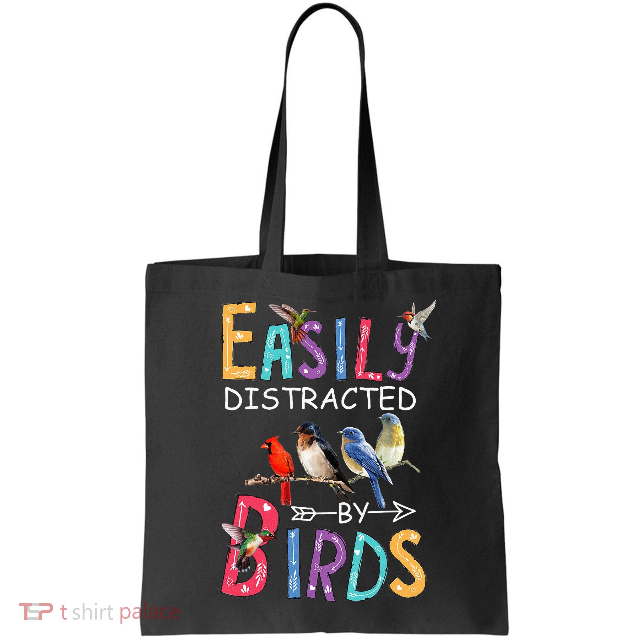 Easily Distracted By Birds Funny Bird Bag