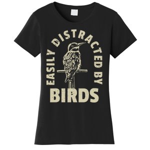 Easily Distracted By Birds Women's T-Shirt