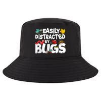 Easily Distracted By Bugs Insect Science Bug Cool Comfort Performance Bucket Hat