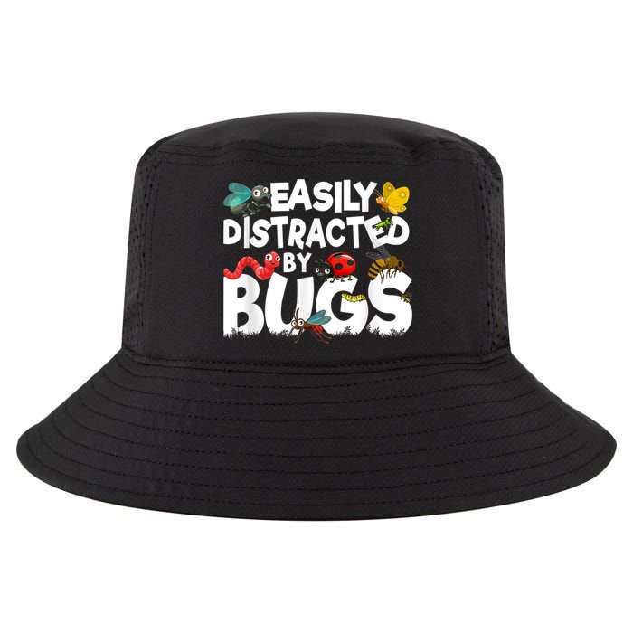 Easily Distracted By Bugs Insect Science Bug Cool Comfort Performance Bucket Hat