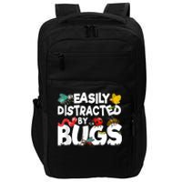 Easily Distracted By Bugs Insect Science Bug Impact Tech Backpack