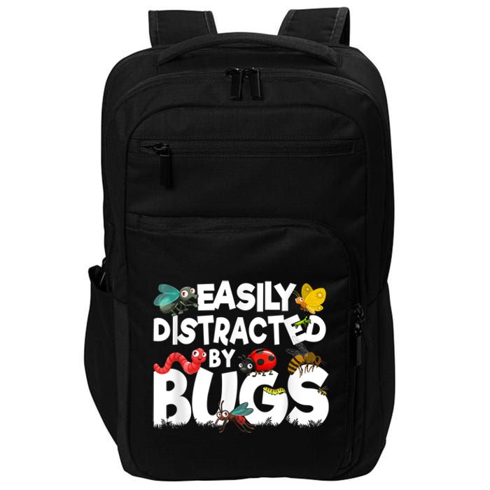 Easily Distracted By Bugs Insect Science Bug Impact Tech Backpack