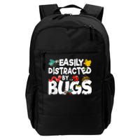 Easily Distracted By Bugs Insect Science Bug Daily Commute Backpack