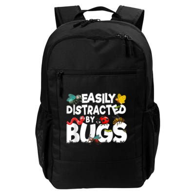 Easily Distracted By Bugs Insect Science Bug Daily Commute Backpack