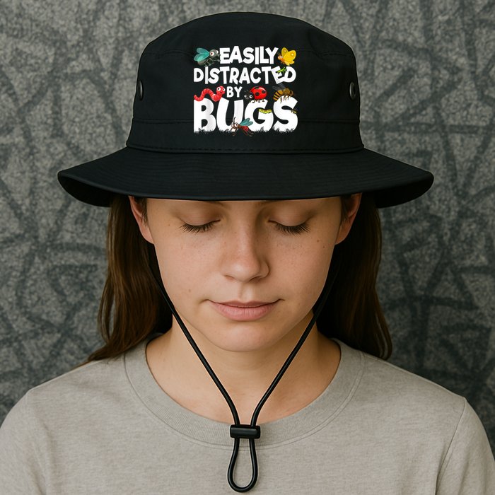 Easily Distracted By Bugs Insect Science Bug Legacy Cool Fit Booney Bucket Hat