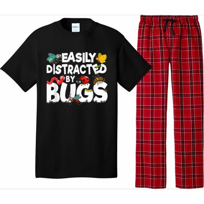 Easily Distracted By Bugs Insect Science Bug Pajama Set