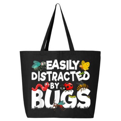 Easily Distracted By Bugs Insect Science Bug 25L Jumbo Tote