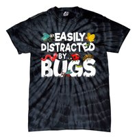 Easily Distracted By Bugs Insect Science Bug Tie-Dye T-Shirt