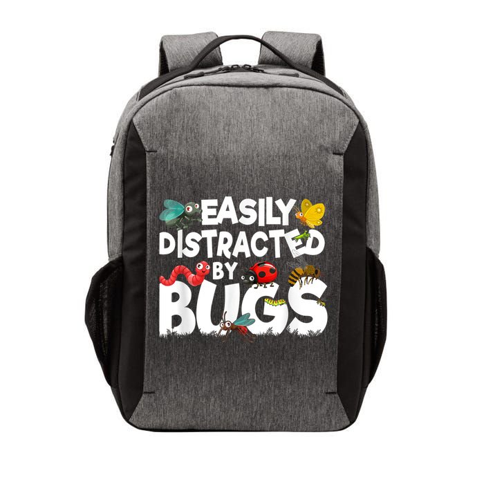 Easily Distracted By Bugs Insect Science Bug Vector Backpack