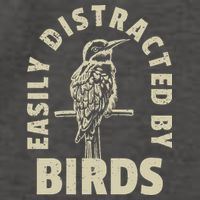 Easily Distracted By Birds Vector Backpack