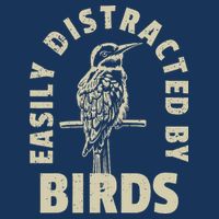 Easily Distracted By Birds Apron