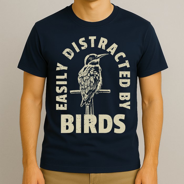 Easily Distracted By Birds T-Shirt