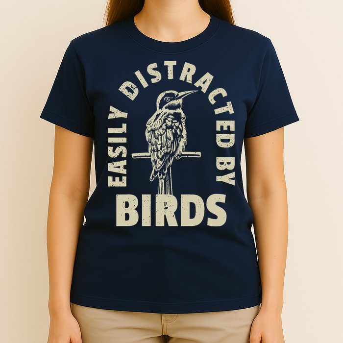Easily Distracted By Birds T-Shirt
