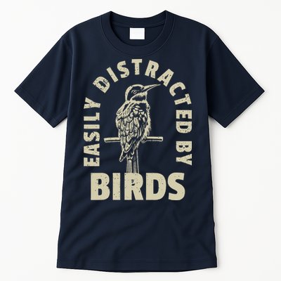 Easily Distracted By Birds Tall T-Shirt